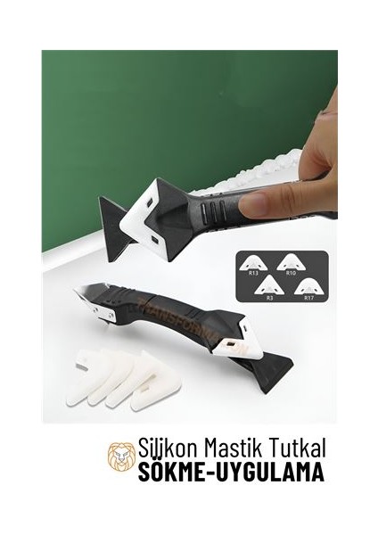 Silikon Mastik Tutkal Sökme ve Uygulama Kiti