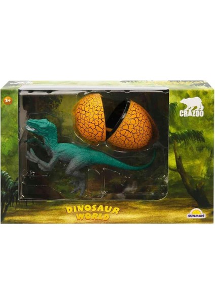 2695 Dinozor ve Yavrusu Oyun Seti -Sunman