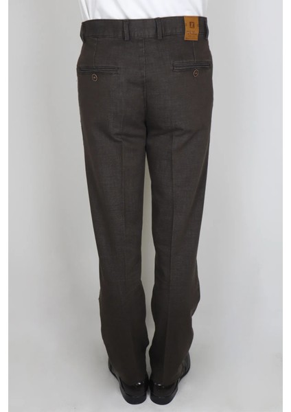 Fistan Store Erkek Rahat Kalıp Yandan Cepli Boru Paça Büyük Beden Kışlık Keten Pantolon fırsatları