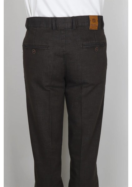 Fistan Store Erkek Rahat Kalıp Yandan Cepli Boru Paça Büyük Beden Kışlık Keten Pantolon indirimleri