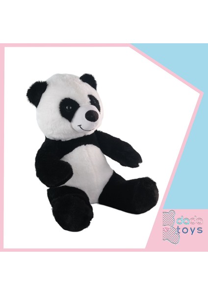 Panda Peluş Uyku Arkadaşi 35 cm Siyah - Beyaz Inslm