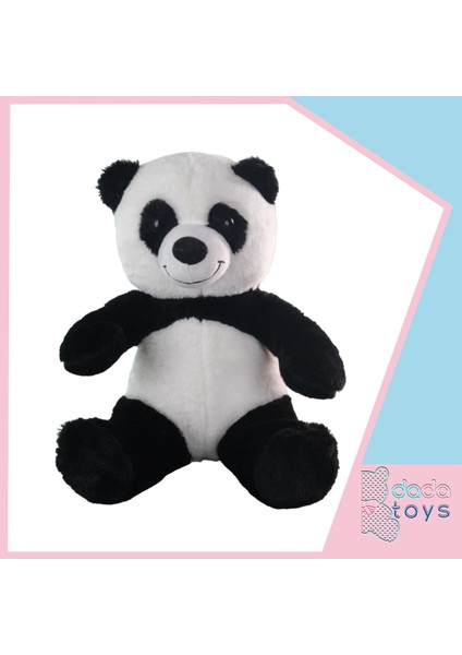 Panda Peluş Uyku Arkadaşi 35 cm Siyah - Beyaz Inslm