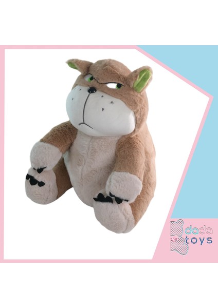 Kizgin Kedi Sabri Peluş Uyku Arkadaşi 40 cm Kahverengi Inslm