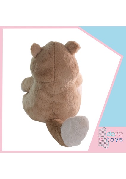 Kizgin Kedi Sabri Peluş Uyku Arkadaşi 40 cm Kahverengi Inslm