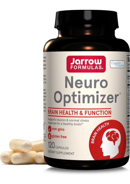 Neuro Optimizer Citicoline,(Sitikolin) Cdp Choline, Cognizin Phosphatidylserine Brain Health And 120 Capsules
