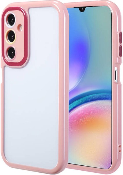 Samsung Galaxy A05S Kılıf Kamera Korumalı Renkli Kenar ve Çerçeve Tasarımlı Vitamin Kapak