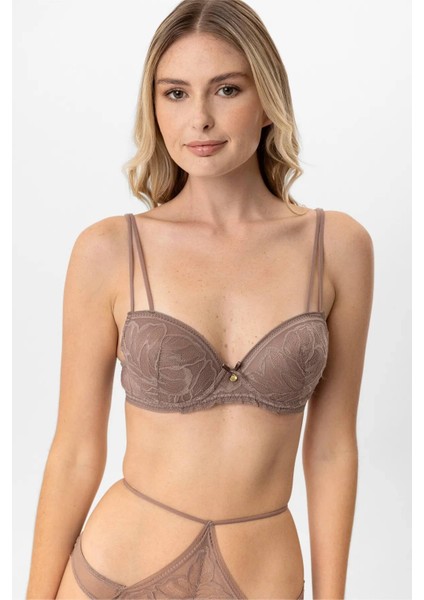 Dantelli Soft Push Up Sütyen Takım