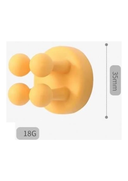 2 Adet Kendinden Yapışkanlı Esnek Silikon Tutacak Çok Amaçlı Tutucu Klips modelleri