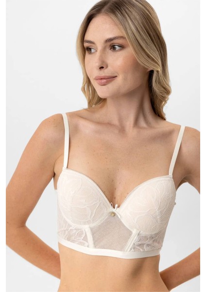 Dantelli Push Up Büstiyer Takım