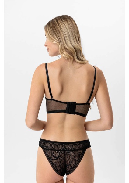 Dantelli Push Up Büstiyer Takım