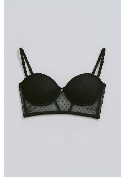 Dantelli Push Up Büstiyer Takım