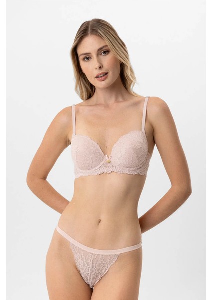 Boş Kaplı Sırt Dantel Detaylı Sütyen Takımı fiyatları