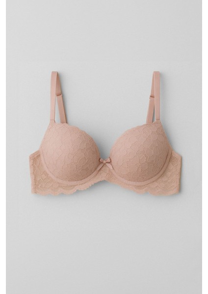 Boş Kaplı Sırt Dantel Detaylı Sütyen Takımı fırsatları