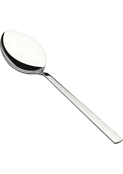 Çelik Uzun Servis Kaşığı - Mutfak ve Restoranlar Için Şık, Dayanıklı ve Çok Amaçlı Servis Kaşığı (30 Cm)
