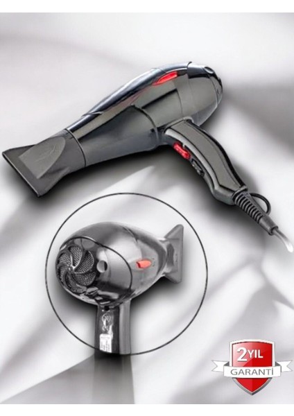 2200W Yüksek Güçlü Fön Makinesi - Isı Ayarı ve Uzun Ömürlü Performans