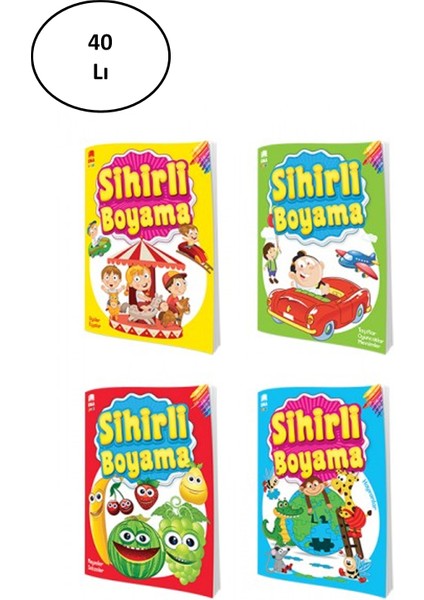 Sihirli Orta Boyama 1-4