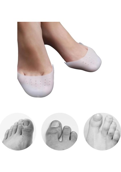 2 Çift Parmak Gömleği Tüm Parmakları Kapatan Silikon Parmak Koruyucu fiyatları