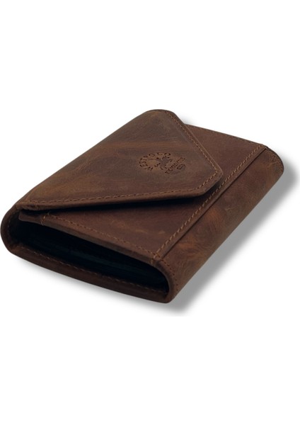 Hakiki Deri Unisex Akordiyon Kartlık - G2 Taba fırsatları