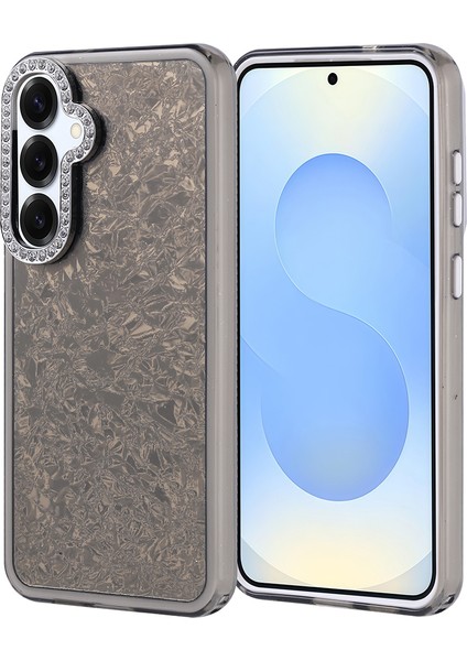 Samsung Galaxy S25 Plus Kılıf Taşlı Tasarımlı Kapi Kapak