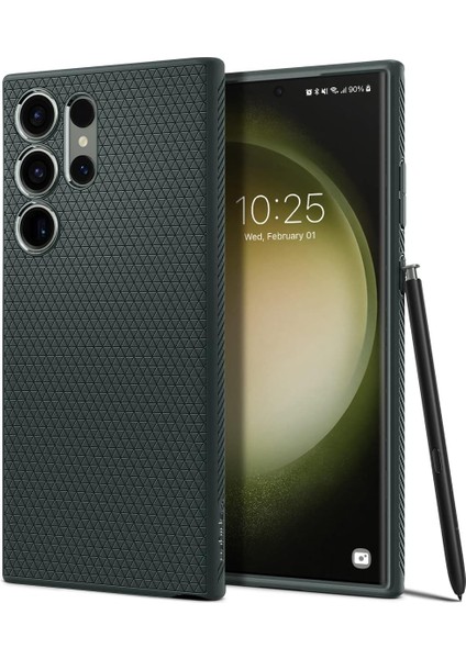 Samsung Galaxy S23 Ultra Kılıf Liquid Air Abyss Green - ACS05615