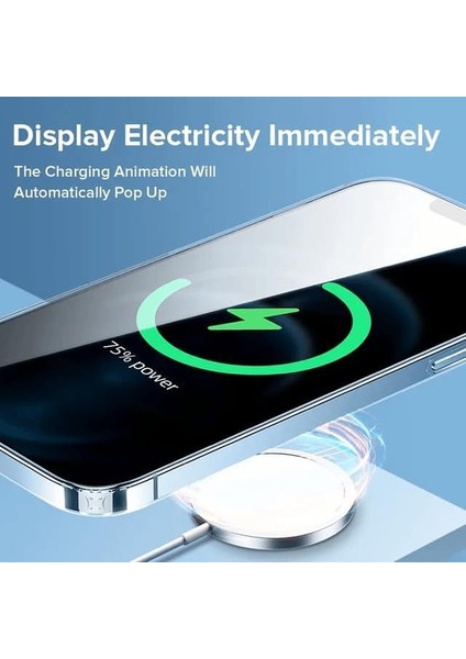 JR-15DB5 Koruyucu Kılıf, iPhone 15 Için, 6,1 Inç (15,4 Cm), Manyetik, Polikarbonat, Şeffaf fiyatları