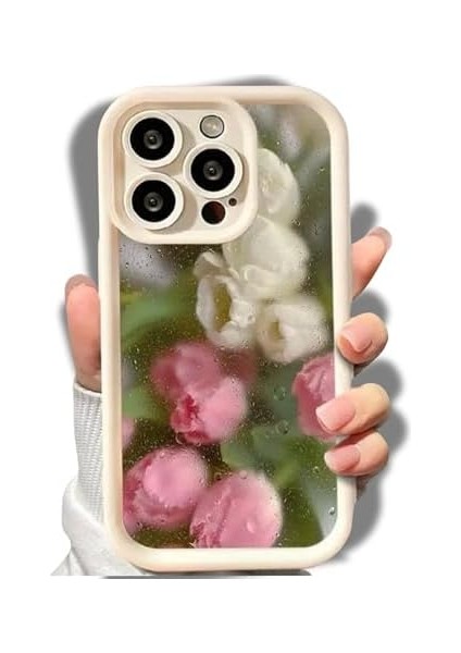 13 ve 13 Pro Yağlıboya Çiçek Desenli Telefon Kılıfı - Şık ve Dayanıklı Tasarım (13 Petals) modelleri