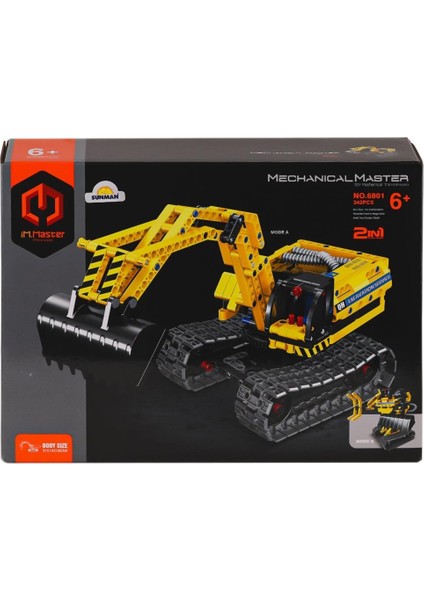 8037 Imm Kumandalı Master Blokları Kepçe 3ın1 430 Parça