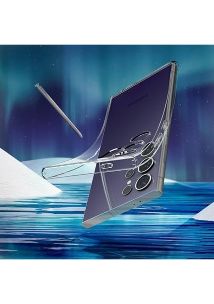Galaxy S24 Ultra Kılıf Liquid Crystal 4 Tarafı Tam Koruma Crystal Clear - ACS07283 modelleri