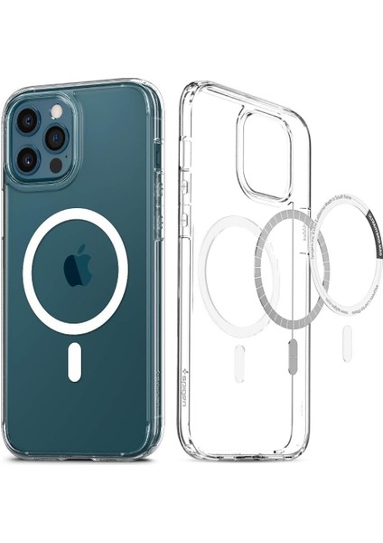 iPhone 12 Pro Max Kılıf Ultra Hybrid Magfit Magsafe Özellikli White - ACS02622