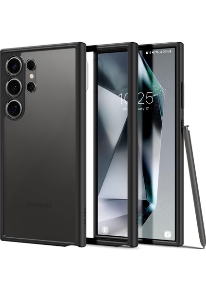 Galaxy S24 Ultra Kılıf Ultra Hybrid Matte Black - ACS07295