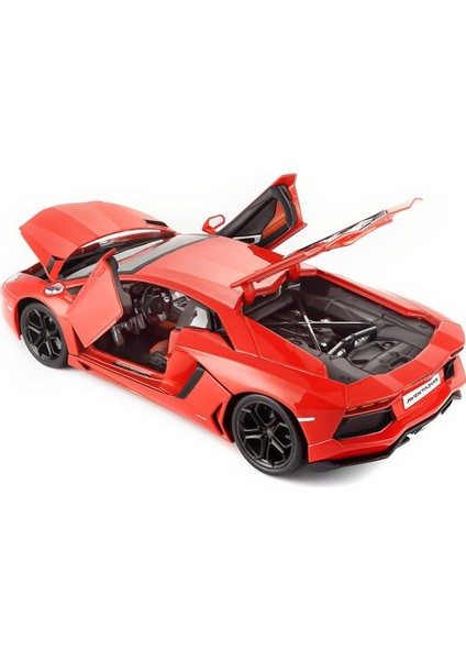 Bburago 1:18 Lamborghini Aventador LP700-4 Turuncu Model Araba fiyatları