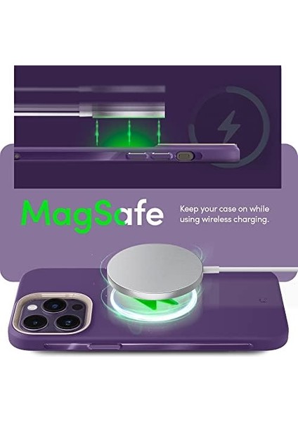 Ciel By Cyrill ile Uyumlu iPhone 14 Pro Max Kılıf Ultracolor Mag Magsafe Özellikli Taro - ACS05488 fiyatları