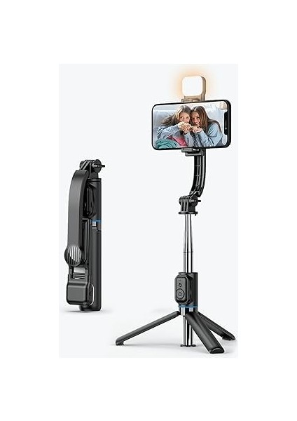 C01S Çok Amaçlı Işıklı Selfie Çubuğu Masa Üstü Tripod Kumandalı Selfie Dolgu Işığı Dahil 107 cm fiyatları