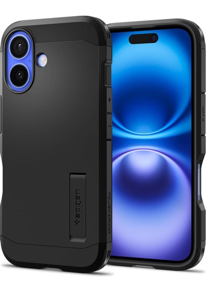 iPhone 16 Kılıf Tough Armor Aı Black - ACS08386