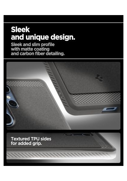 Galaxy S25 Ultra Kılıf Rugged Armor Magfit Özellikli Marble Gray - ACS08952 modelleri