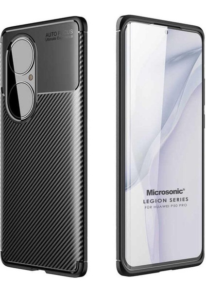 Huawei P50 Pro Için Kılıf Legion Series Siyah [P50 Pro ile Uyumlu Kılıf - Siyah]