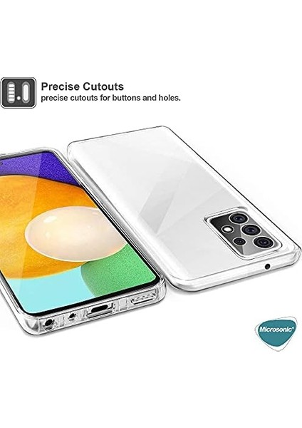 Samsung Galaxy A52 Için Kılıf 6 Tarafı Tam Full Koruma 360 Clear Soft Şeffaf [galaxy A52 ile Uyumlu Kılıf - Şeffaf] fiyatları