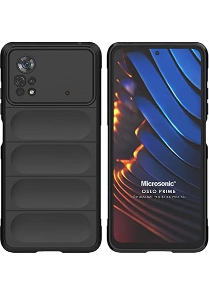 Xiaomi Poco X4 Pro 5g Için Kılıf Oslo Prime Siyah [poco X4 Pro 5g ile Uyumlu Kılıf - Siyah] modelleri