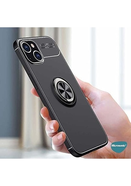 Apple iPhone 13 Için Kılıf Kickstand Ring Holder Kırmızı [iphone 13 ile Uyumlu Kılıf - Kırmızı] fiyatları