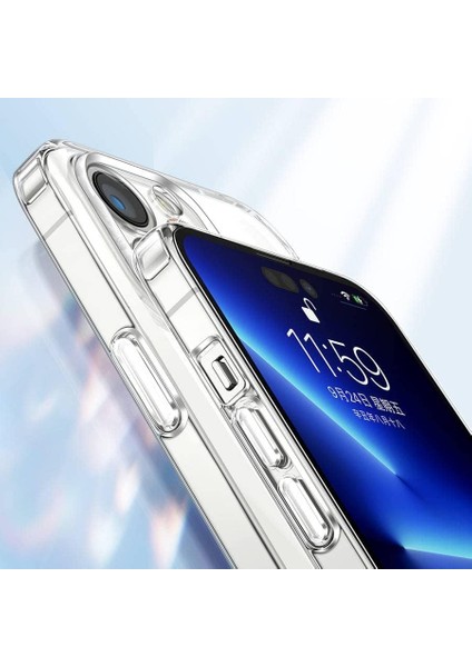 iPhone 14 Plus Için Manyetik Şeffaf JR-14D7 Kılıf modelleri