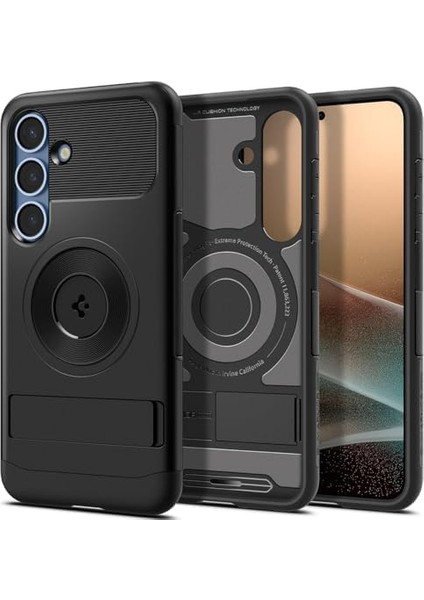 Galaxy S25 Plus Kılıf Slim Armor Magfit Özellikli Siyah ACS08915 modelleri