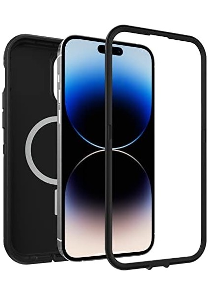 iPhone 14 Pro Max Defender Xt Kılıf, Magsafe ile Uyumlu, Darbeye Dayanıklı, Ultra Sağlam, Koruyucu Kılıf, Askeri Standartlara Göre 4 Kez Test Edilmiştir, Siyah modelleri