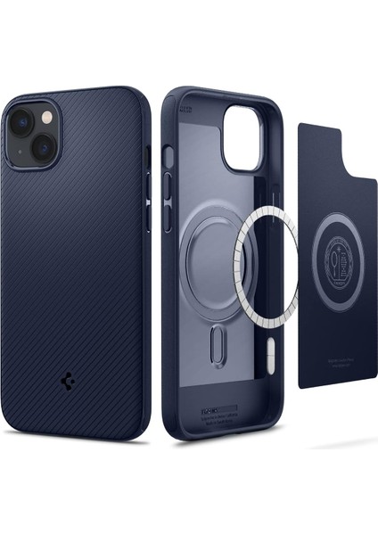iPhone 14 Plus Kılıf Mag Armor Magfit Magsafe Özellikli Navy Blue - ACS04919