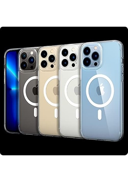 iPhone 13 Pro Kılıf Ultra Hybrid Magfit Magsafe Özellikli White - ACS03267 fiyatları