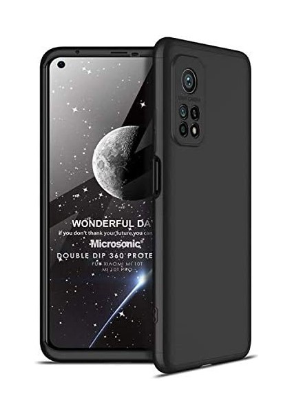 Xiaomi Mi 10T Pro Için Kılıf Double Dip 360 Protective Siyah [mi 10T Pro ile Uyumlu Kılıf - Siyah] modelleri