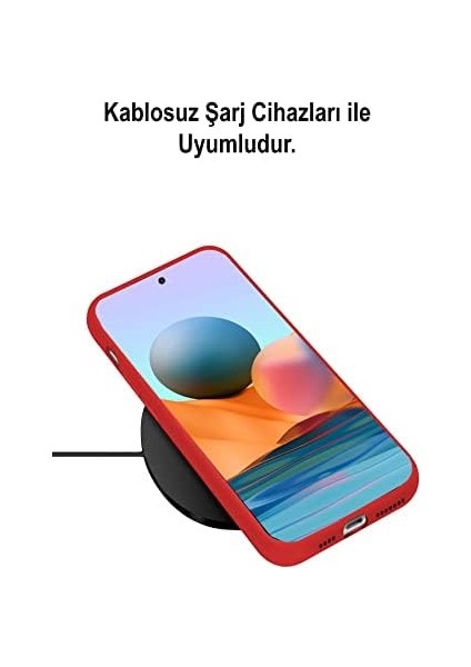 Iletişim Xiaomi Redmi Note 9 Pro ile Uyumlu Kapak ile Uyumlu Içi Kadife Lansman Silikon Kılıf - Siyah