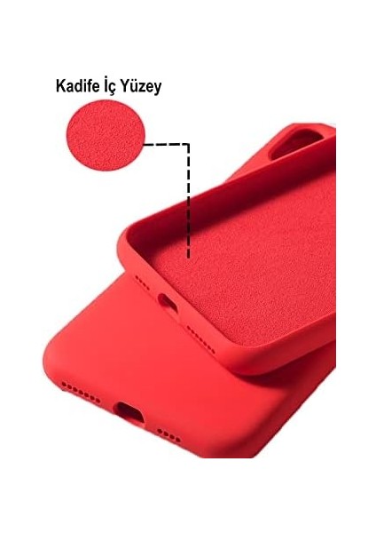 Iletişim Xiaomi Redmi Note 9 Pro ile Uyumlu Kapak ile Uyumlu Içi Kadife Lansman Silikon Kılıf - Siyah