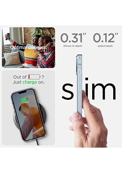 iPhone 14 / iPhone 13 Kılıf Ultra Hybrid Crystal Clear - ACS05040 fiyatları