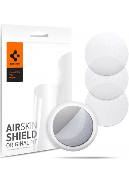 Airtag Koruyucu Air Skin Shield Hd (Ön/arka 4 Adet) Matte Clear - AFL03151
