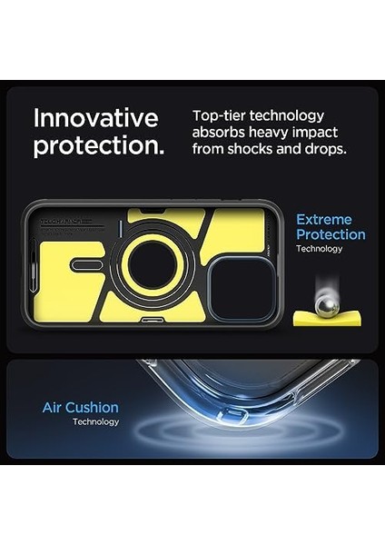 iPhone 15 Pro Kılıf Tough Armor Magfit Magsafe Özellikli Metal Slate - ACS06734 fiyatları